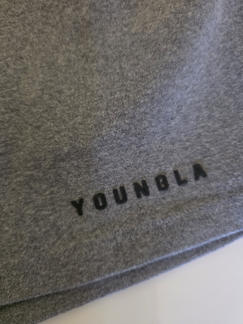 YoungLA Grey Perfect Shorts - Picture 2 of 5
